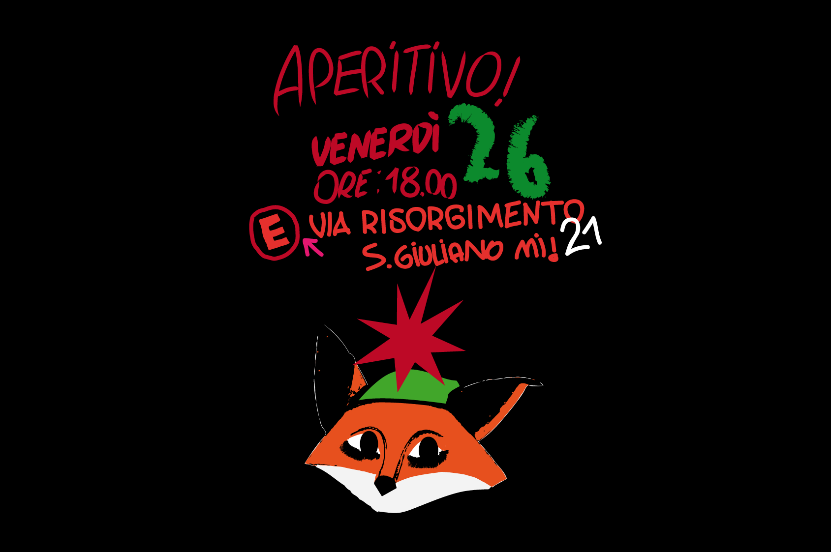 Venerdì 26 Luglio – Aperitivo