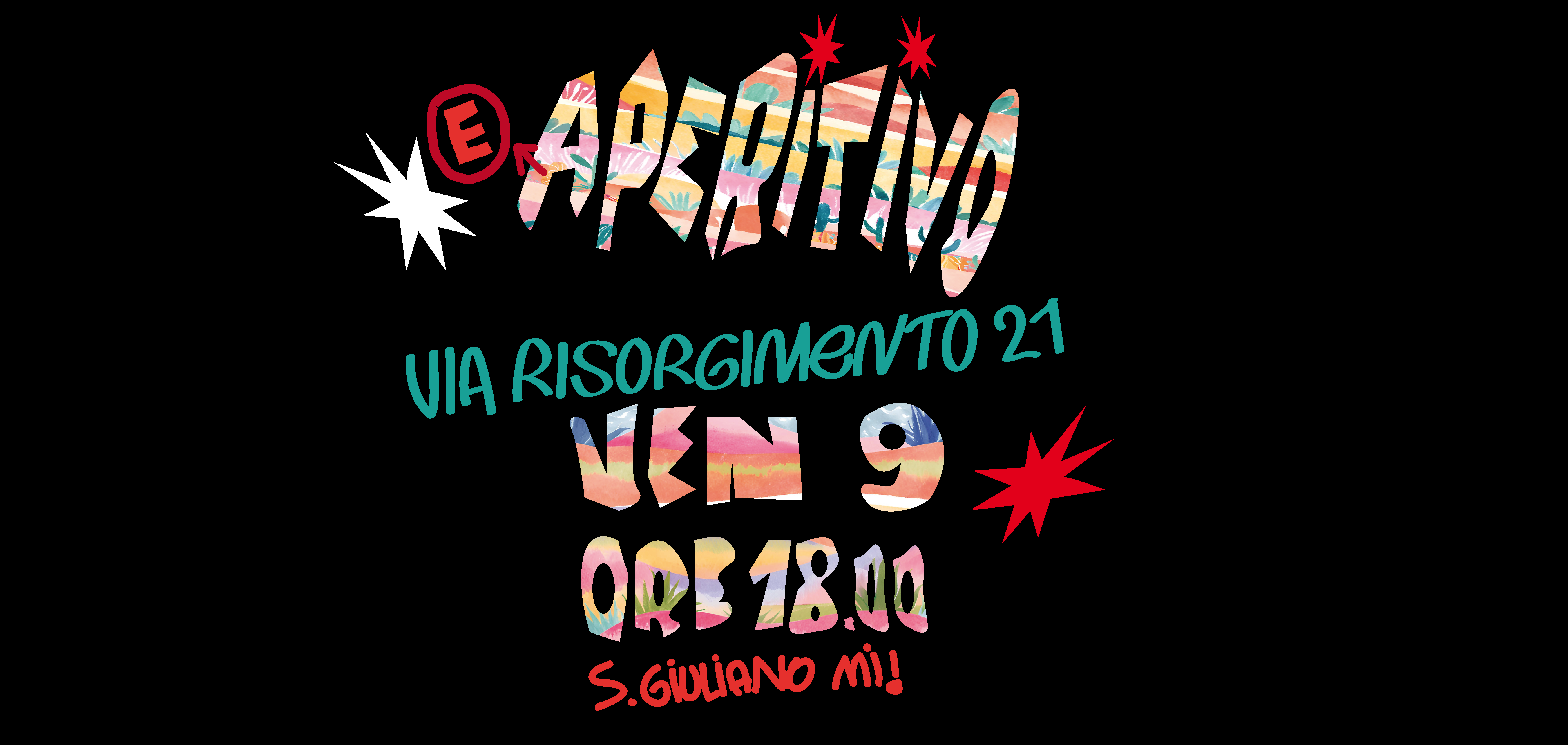 Venerdì 9 Agosto – Aperitivo