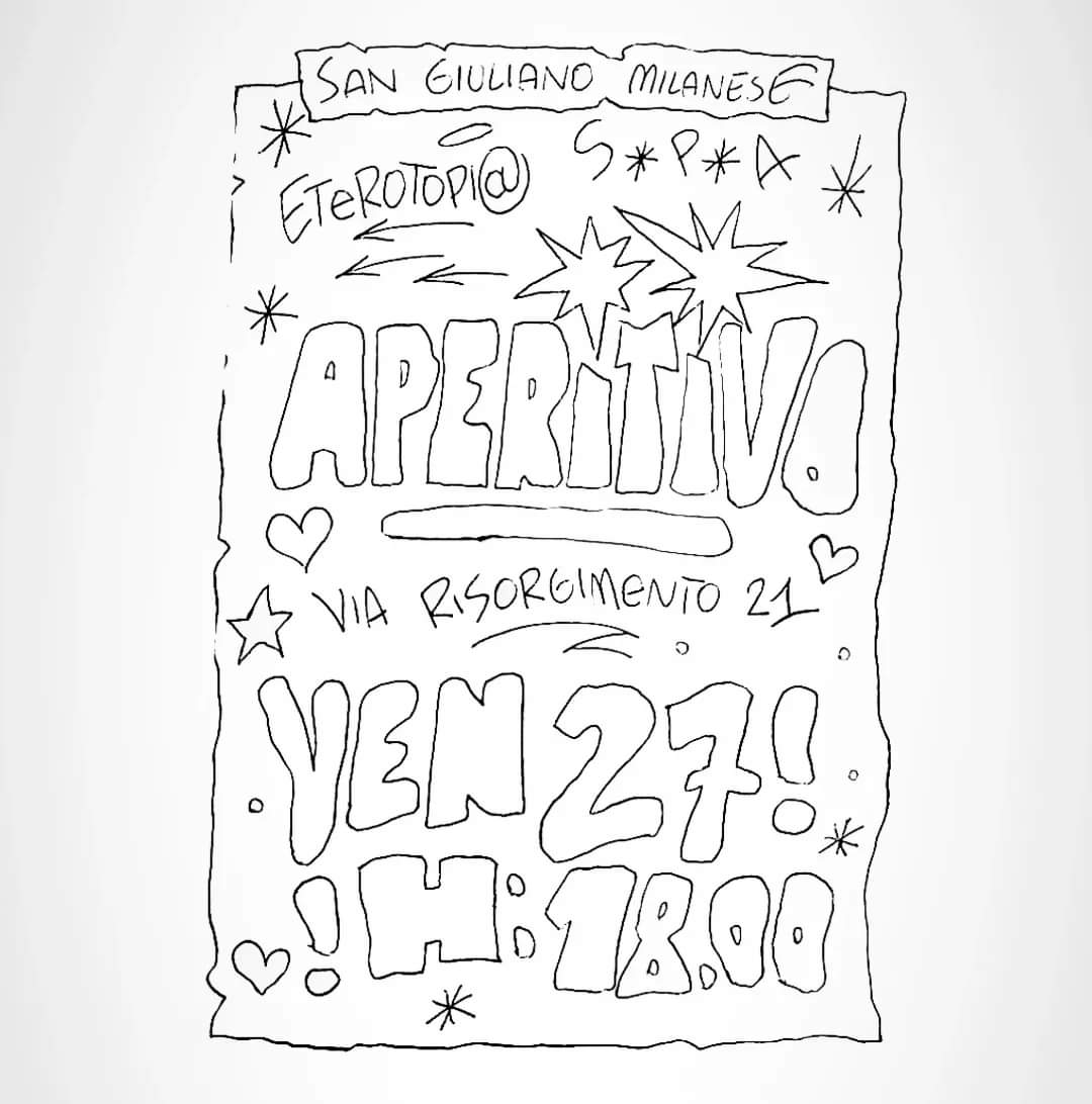 Venerdì 27 Settembre – Aperitivo