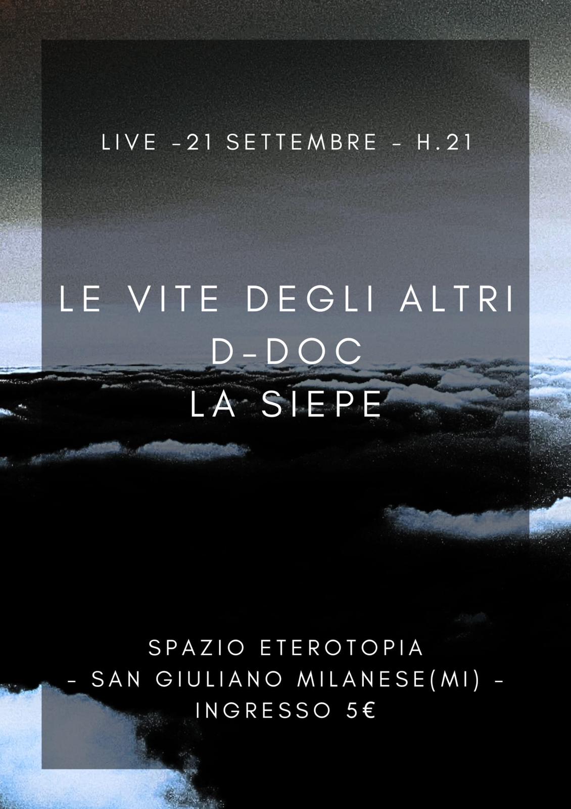 21 Settembre/Ore 21.00