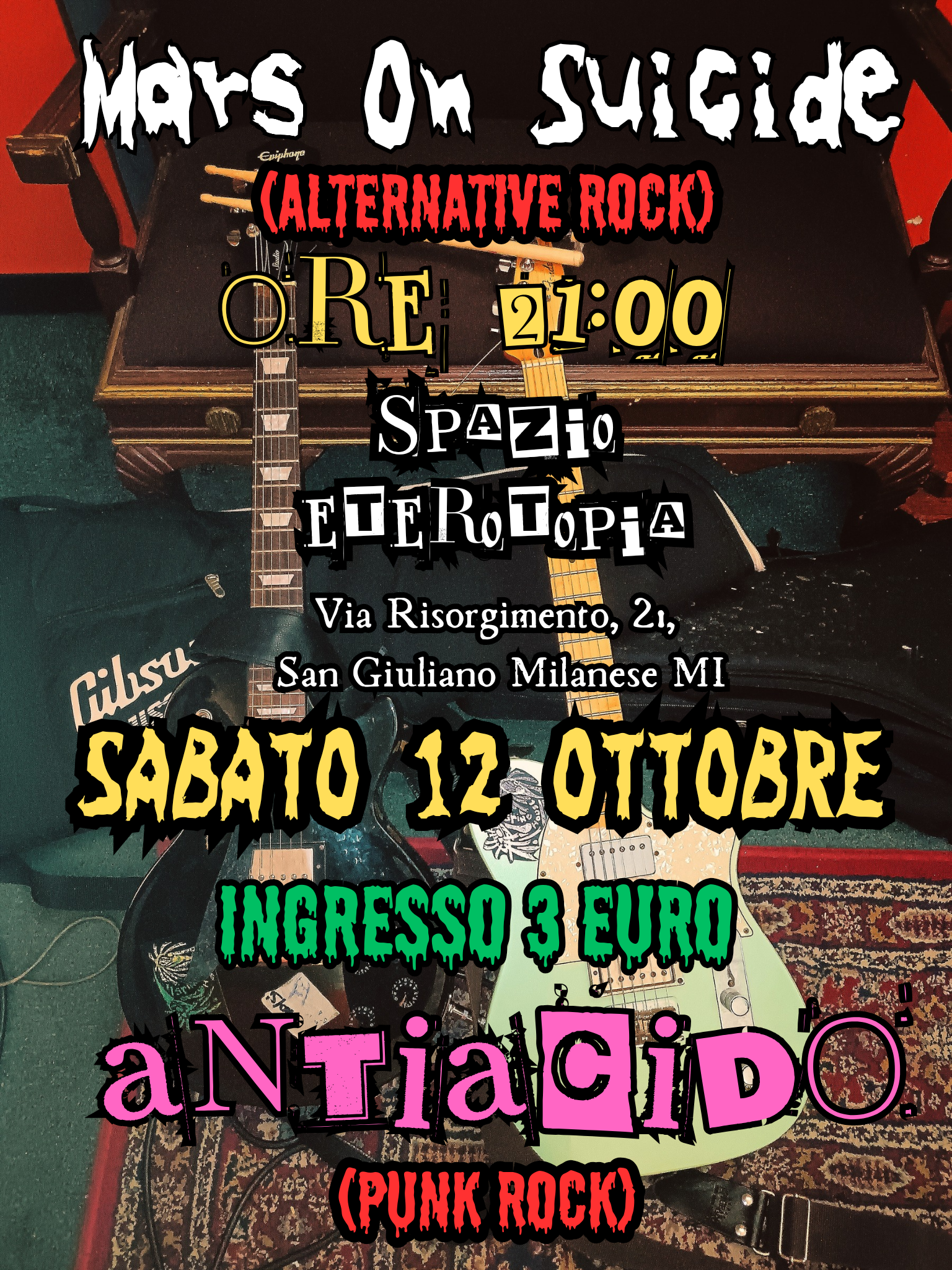 12 Ottobre/Ore 21.00